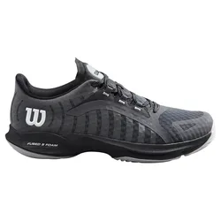 Hurakn Pro Padel Shoes Ebony / Black / Pearl Blue UK 13.5