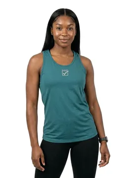 T-shirt Sans Manches Basic Petrol Green (or Teal) XS - Givova - FashionsVida