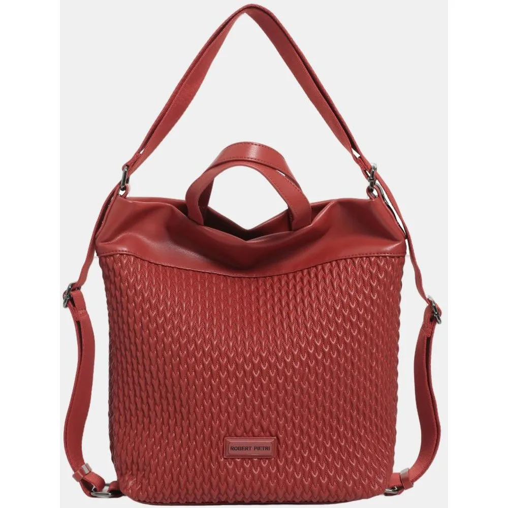 Bolso de PU convertible en mochila - Robert Pietri - FashionsVida