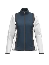 Chaqueta de tenis para mujer Club azul oscuro XS