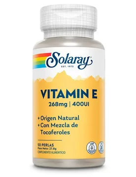 Solaray Vitamina E 00 Ui 50 Unità - Solaray - FashionsVida