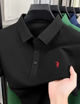 Men's Summer New Short Sleeve Polo Shirt Premium Printed Fashion Casual Business Collared Tops - Aliexpress - FashionsVida
