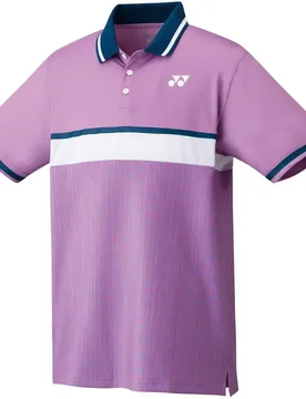 Yonex Short Sleeve Polo Lavender S - Yonex - FashionsVida
