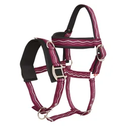 Kappzaum IRH rose-bordeaux-silver Full