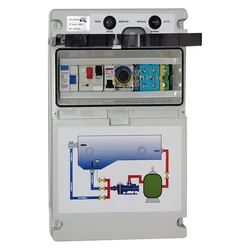 W 0.75-1hp Mono + Ground Fuse Box Grey One Size unisex