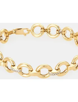 Pulsera de oro y diamantes - El Corte Inglés - FashionsVida
