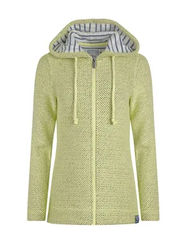 Weird Fish Chicoa Full Zip Macaroni Hoodie Size 20 - new-arrivals macaroni new-arrivals walkies-collection offers all-offers offers womens-offers sale - Celery - FashionsVida