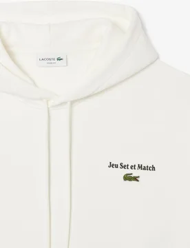 Sudadera de hombre con capucha con múltiples estampadas - Lacoste - FashionsVida
