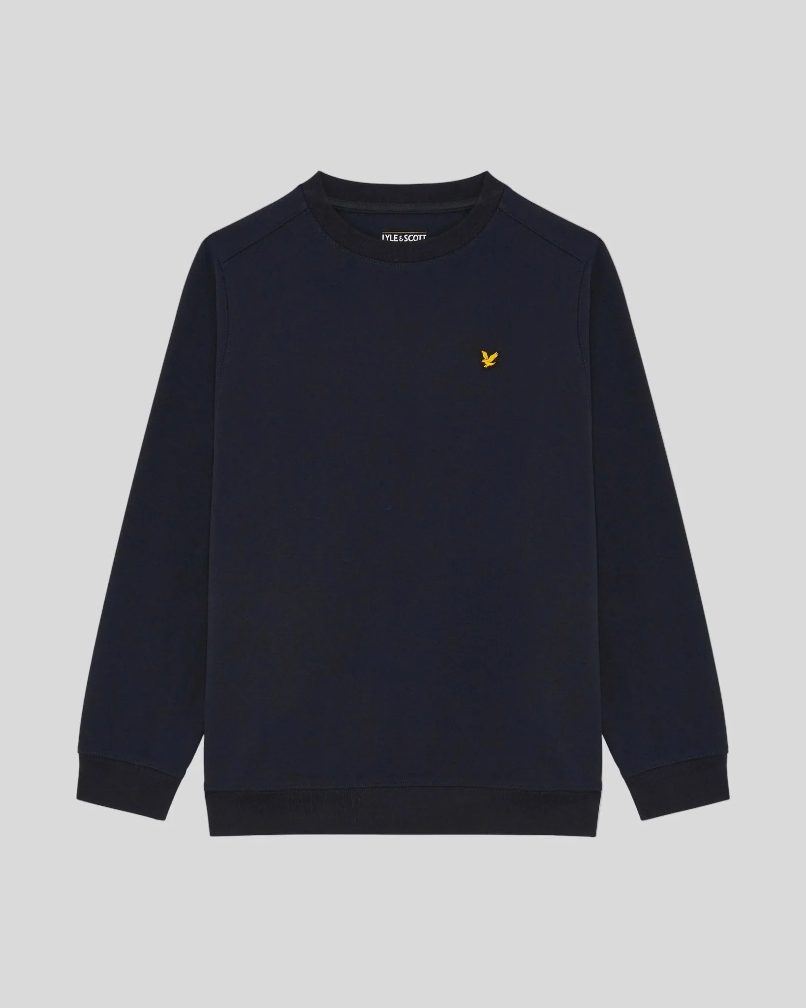 Kids' Sports Lightweight Sweatshirt in Navy - Lyle & Scott - FashionsVida