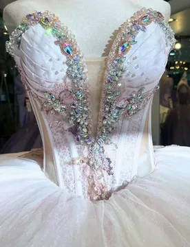 Light Color Dresses off-shoulder Crystal Glitter Decal 3D Flower Long tail Vestido De 15 Quinceanera Customize - Aliexpress - FashionsVida