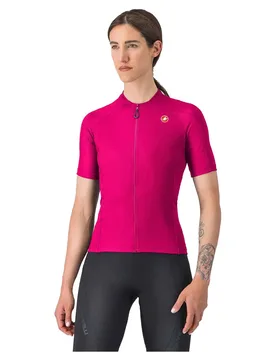 Maglia A Maniche Corte Libera 2 Gloss Red - Castelli - FashionsVida