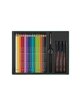 Farbstifte Set 21tlg. PITT ARTIST PEN dunkelgrün baby - Faber-Castell - FashionsVida