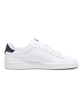 Sneakers Bianche e Blu Smash 3 L 44 - Puma - FashionsVida