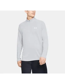 T-shirt à Manches Longues Avec Demi-zip Tech™ 2.0 Halo Gray M - Under armour - FashionsVida