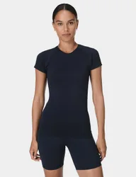 Athlete Seamless T-Shirt Navy female