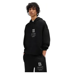 Hugo Sweat à Capuche Dflohood 10262601 Black S