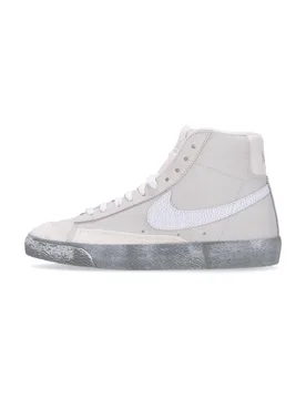 Scarpa Alta Uomo Blazer Mid 77 Se Summit White/white/phantom/mica Green - Nike - FashionsVida