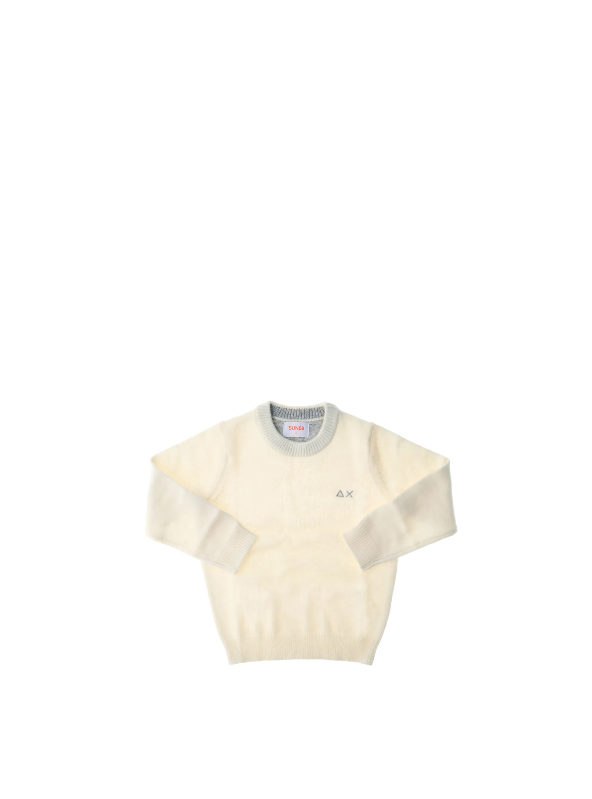 SUN68 Maglia misto lana BURRO 8A - Sun68 - FashionsVida