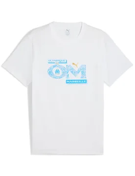 T-Shirt OM - Blanc - male - Size: S - Puma - FashionsVida