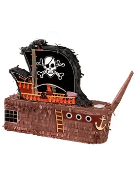 Piñata Schiff Piraten bunt - BOLAND BV - FashionsVida