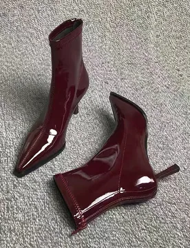 Pointed Toe High Heels Women's Ankle Boots Sexy Leather Shoes Winter 2025 Luxury New Party Dress Pumps Chelsea Boots Mujer Botas - Aliexpress - FashionsVida