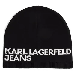 Karl Jeans Berrretto Single Layer Logo Black One size