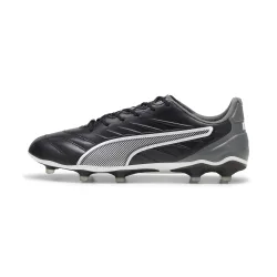 Unisex King Pro Fg/ag Football Boots - Black Leather - Size Uk 9