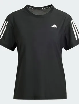 Adidas T-shirt Own the Run L Black - Adidas - FashionsVida