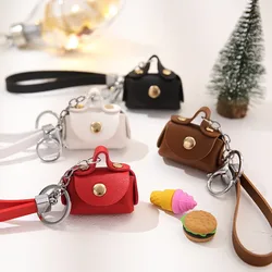 Pcs Yuelu Creative PU Leather Coin Purse Mini Small Storage Bag Pendant Creative Keychain Charm Small Gift