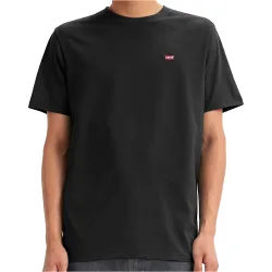 Original camiseta manga corta hombre Negro (M)