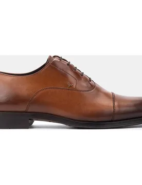 Zapatos de cordones Empire de hombre en piel con puntera recta - Martinelli - FashionsVida