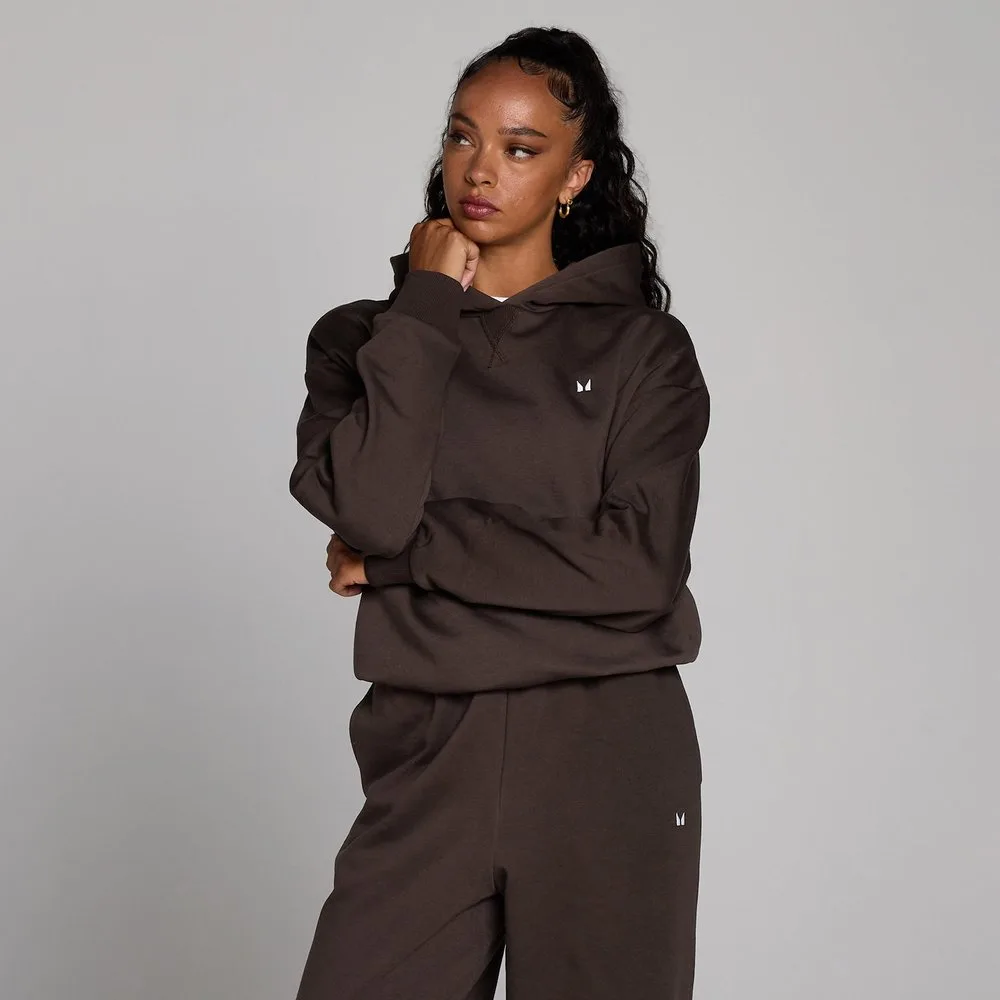 Sudadera con capucha oversize Basics para mujer de MP - Chocolate - L - MyProtein - FashionsVida