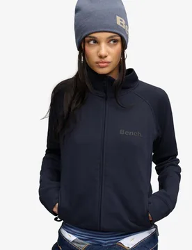 Superdry Damen Bench Sweatshirt mit Hohem Kragen Navy - Größe: L - 64.99 - FashionsVida