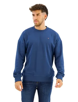 Felpa S Rob Microdiv Ensign Blue L - Diesel - FashionsVida
