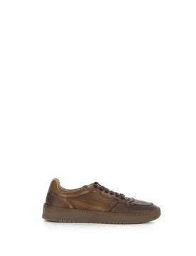 Sneakers in pelle MARRONE CHIARO 41 - LEMARGO - FashionsVida
