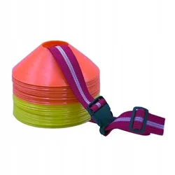 Er Set Trainingshütchen mit Band - Jaune - unisex - Size: TU