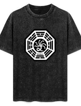 The Dharma Initiative - The Hydra Station T-Shirt Non-Shrink Basic Cotton T-Shirt - Aliexpress - FashionsVida