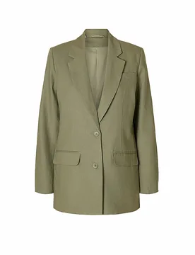 Blazer Relaxed Fit SLFTANIA-RITA olive 36 damen - SELECTED FEMME - FashionsVida