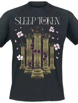 T-Shirt - Snake - M bis 3XL - für Männer - Größe XL - schwarz - Lizenziertes Merchandise! - Männer - male - Sleep Token - FashionsVida
