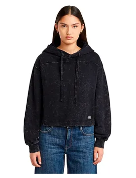 Sweat à Capuche Overdyed Loose Dark Black Gd XS - G-Star - FashionsVida