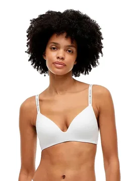Reggiseno Lightly Lined Triangle White XS - Tommy hilfiger - FashionsVida