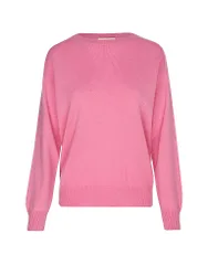Jersey de cachemira rosa M