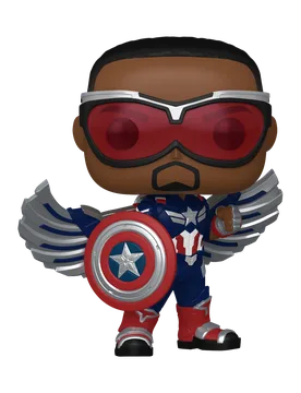 POP! Marvel - Captain America: Brave New World #1364 Captain America (Sam Wilson) - Funko - FashionsVida