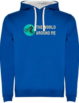 Sweat à Capuche The World Around Me Two-colour - Kruskis - FashionsVida