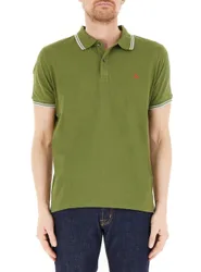 Polo in cotone VERDE MILITARE XL