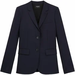 Chaqueta de traje de mujer de lana