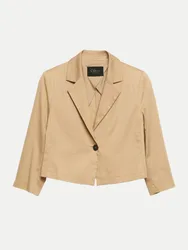 BLACK LABEL Indoor-Blazer mit Reverskragen Beige 40