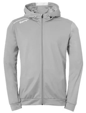 Sweat-shirt à Zip Player Dark Grey Mélange / White 3XL - Kempa - FashionsVida