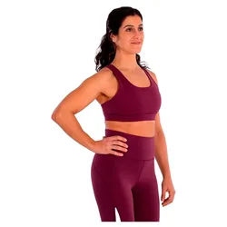 Haut De Sport Maintien Moyen Silky Mesh Purple. S