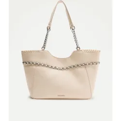 Bolso shopper con cadena